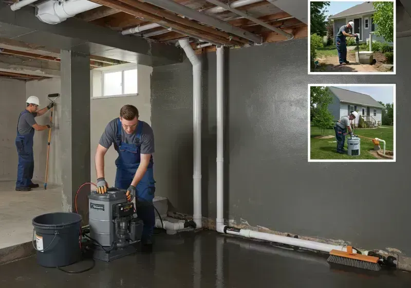 Basement Waterproofing and Flood Prevention process in Cleburne, TX